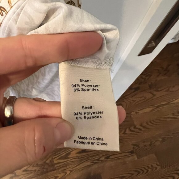 L'Agence Harmony Long Sleeve Blouse Three Tone Chain small - Picture 3 of 6